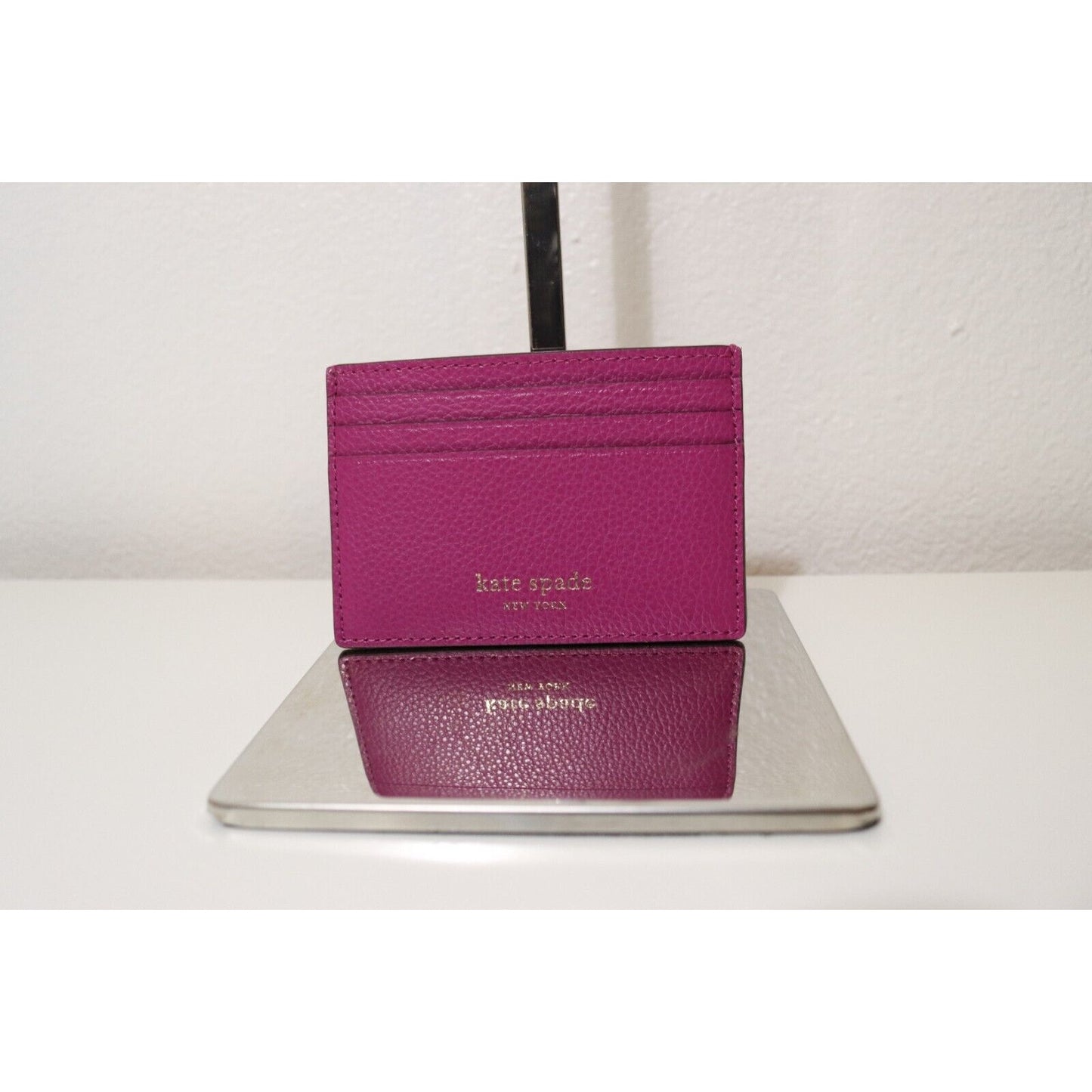 Kate Spade Purple Credit Card Wallet Small