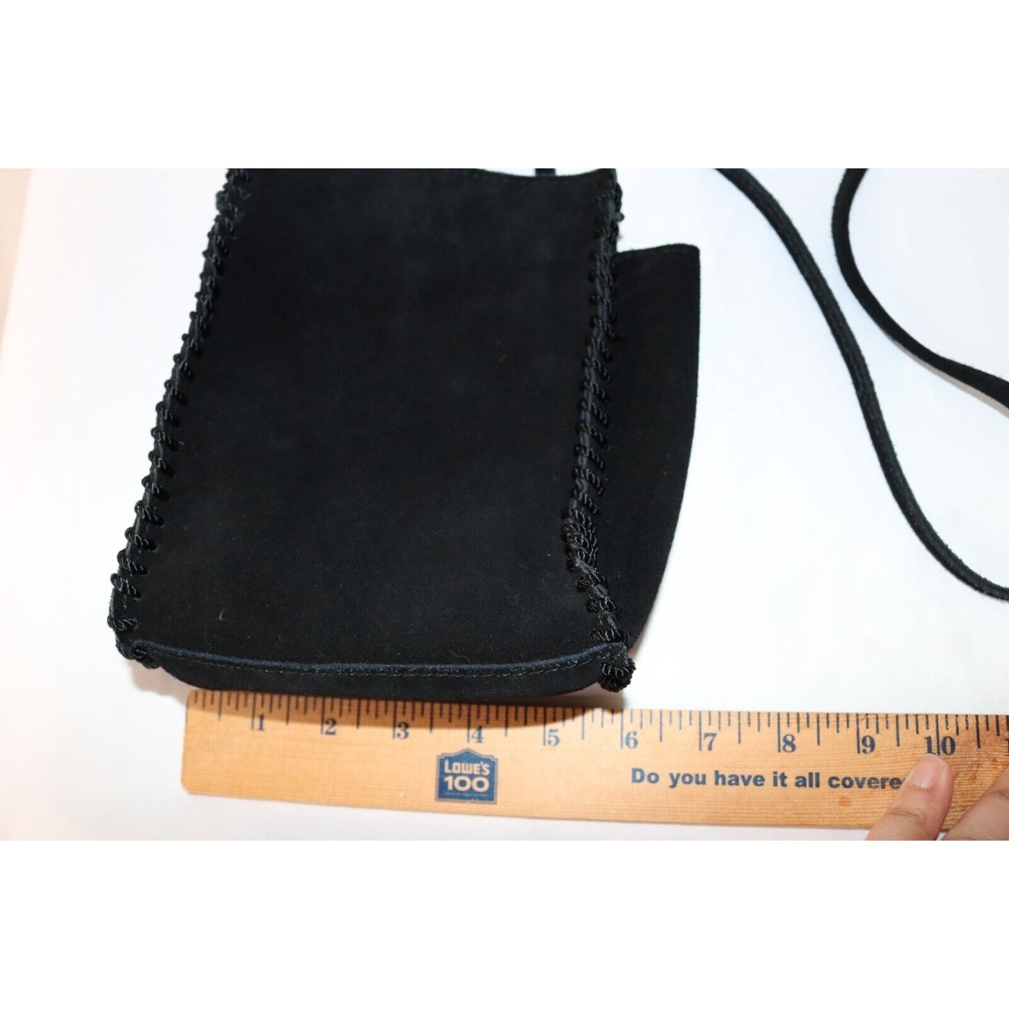Urban Outfitter Raw Cow Suede Crossbody Bag