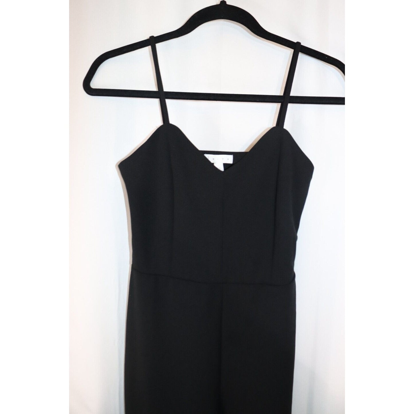 Leith Black Jumpsuit Size XS Sleeveless V Neck