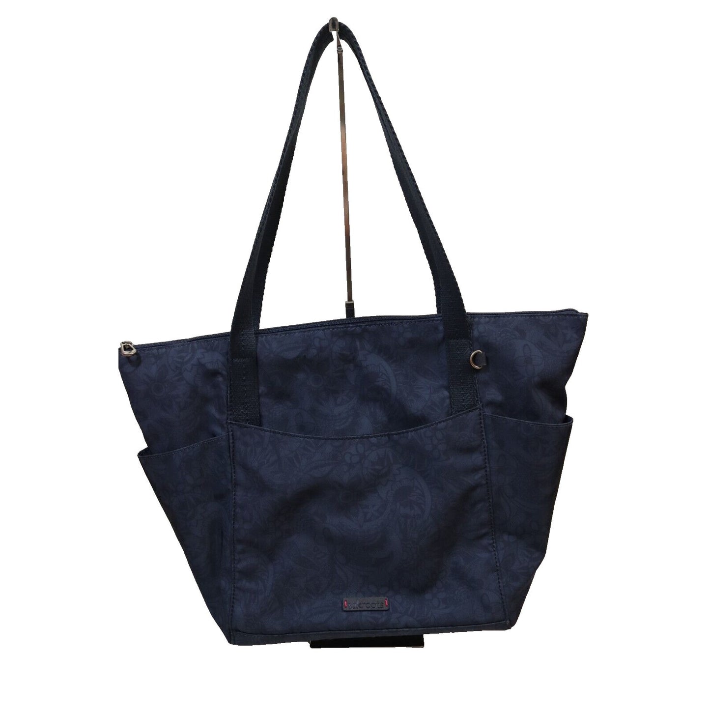 Saksroot Travel/Tote Bag Blue Floral Design