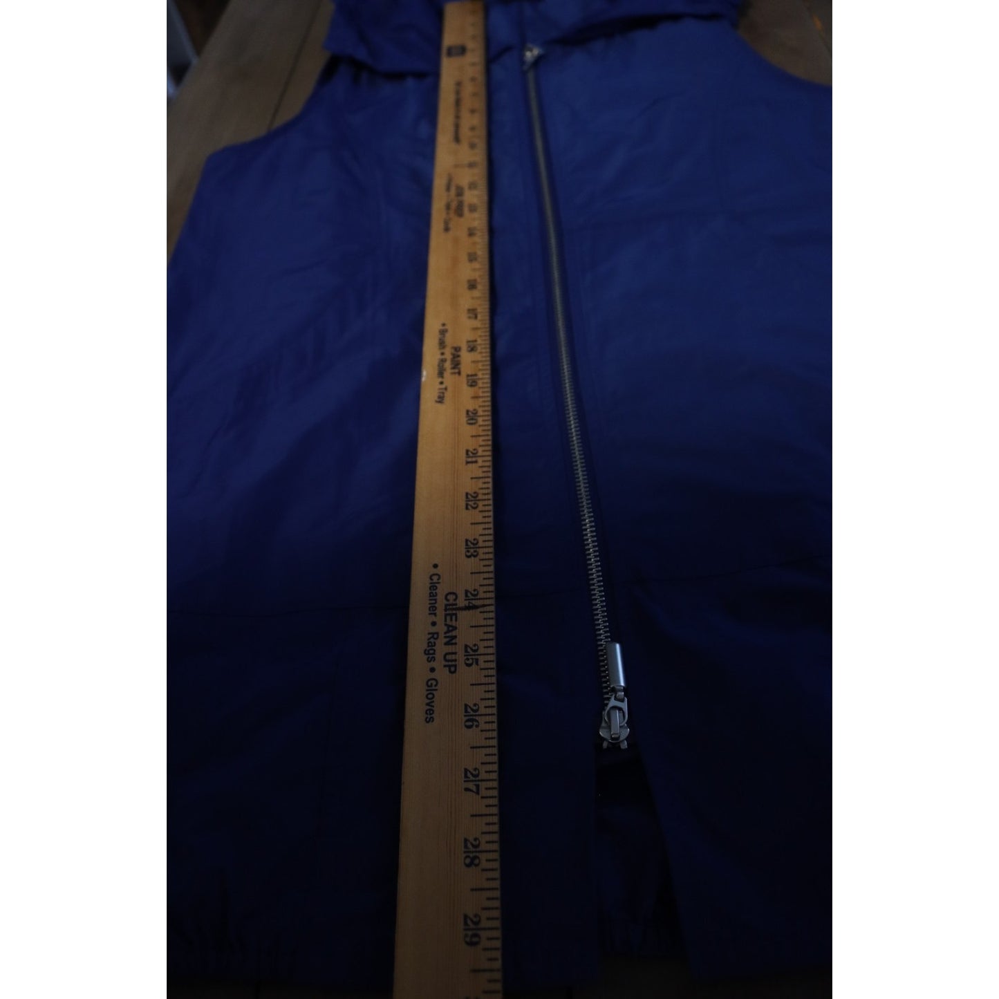 Liv By Habitat Clothes XS Blue Zip Up Vest Sleeveless Polyester