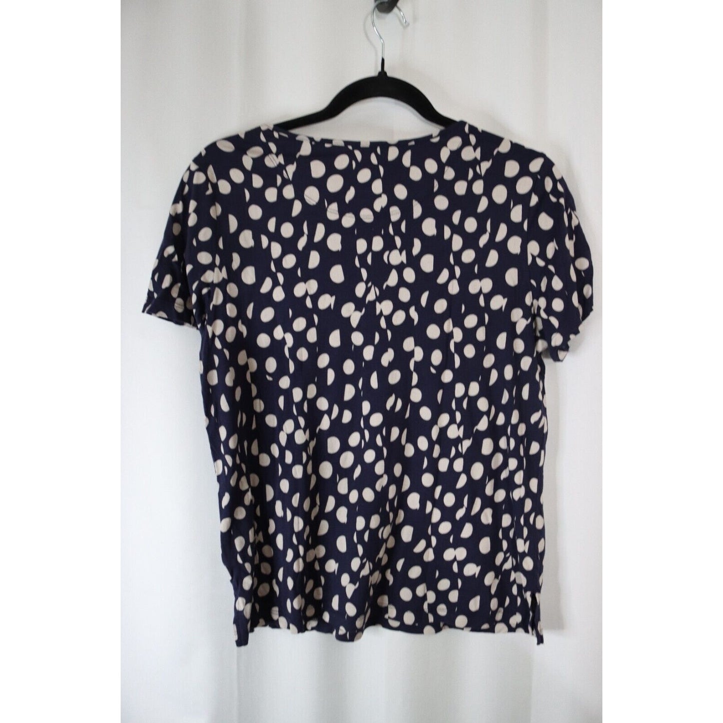 Maeve By Anthropologie Cotton and Modal Short Sleeve Top Tie