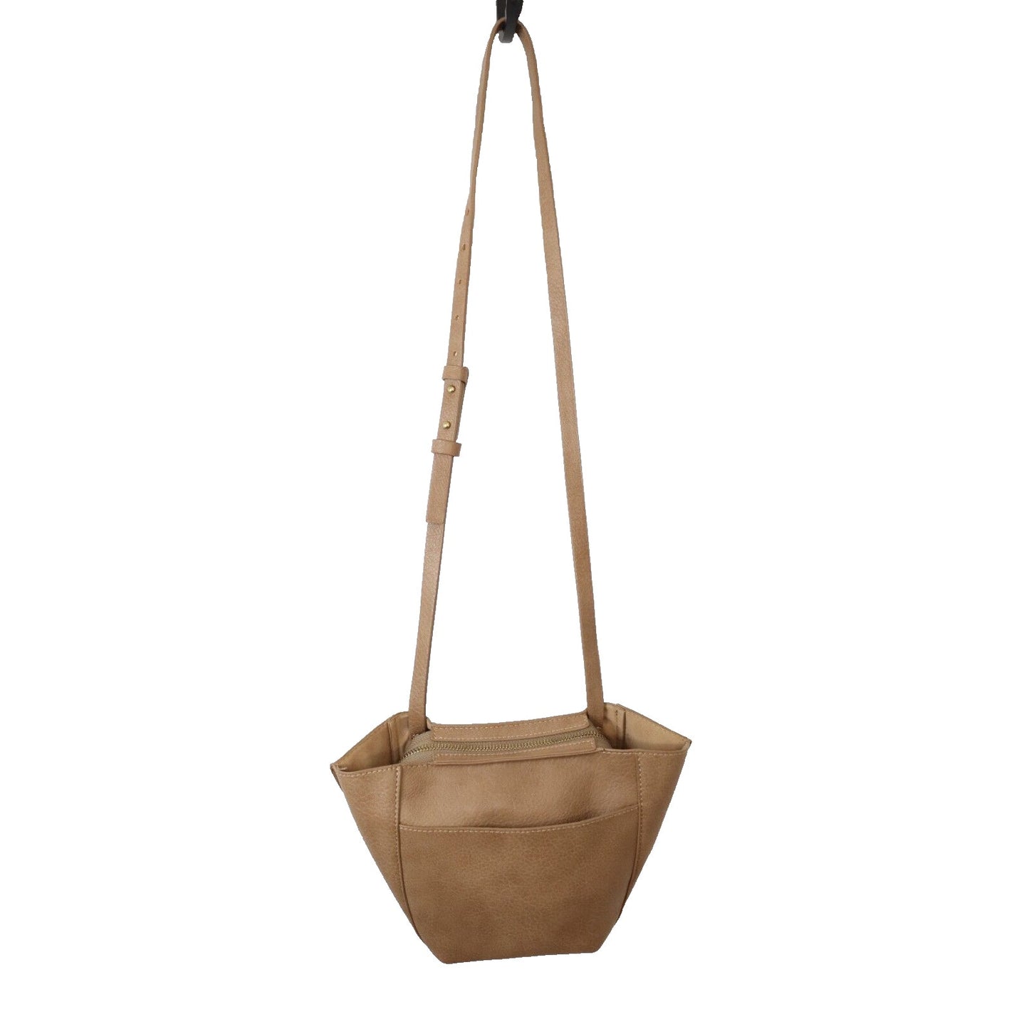 By Antropologie Brown Bag Adjustable Crossbody Strap