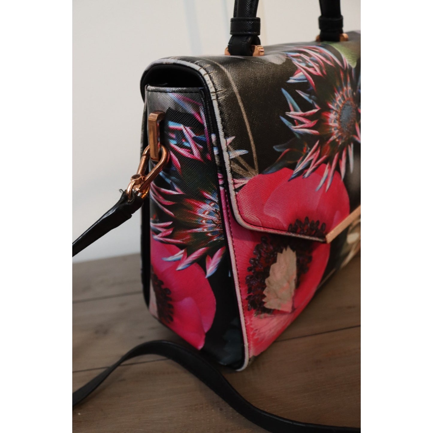 Ted Baker Floral Bag Top Handle/Crossbody
