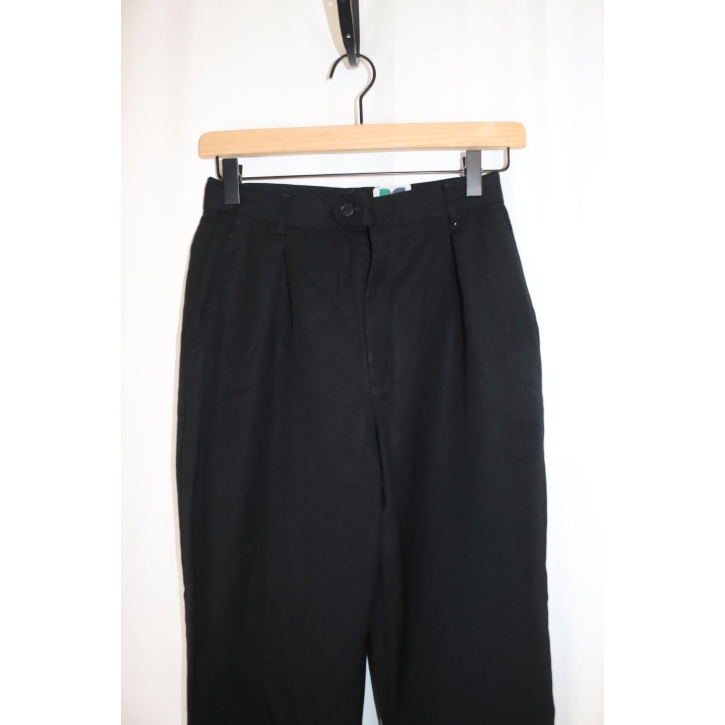 Diane Von Furstenberg Black Size 6 Vintage Dress Pant Wool