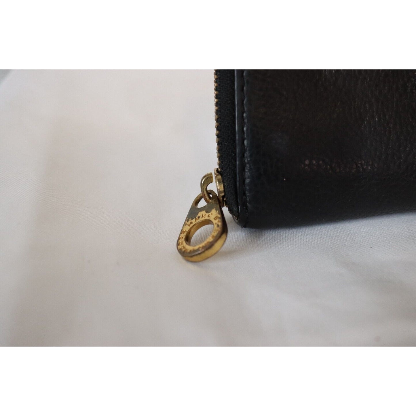 Marc by Marc Jacobs Standard Supply Leather Zip Around Wallet FLAW