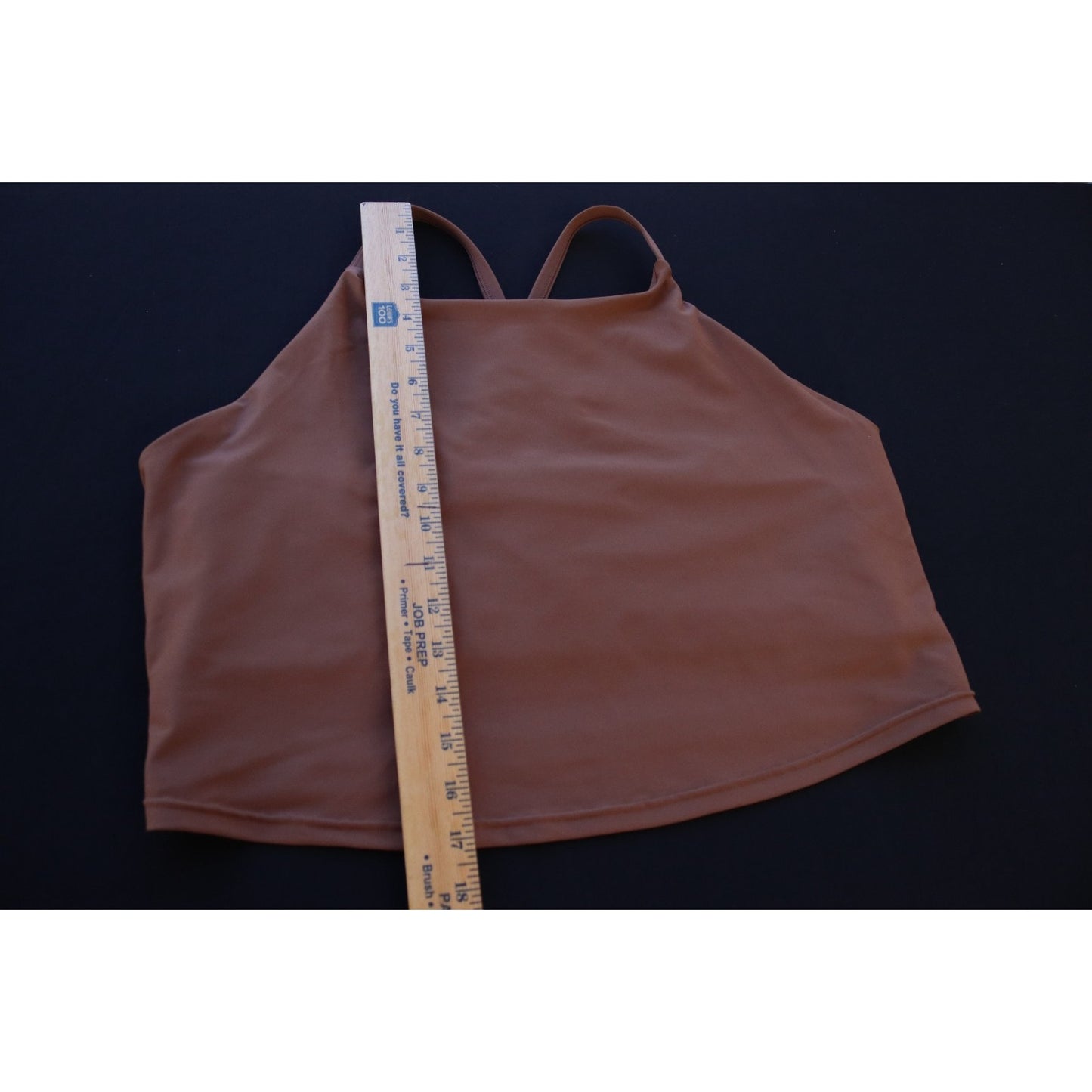 Old Navy Active Powersoft Tank Top Built in bra Brown Size 2X Light Support