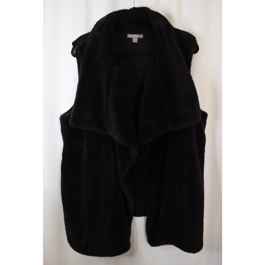 Peace and Pearl Faux Fur Vest 1X Polyester