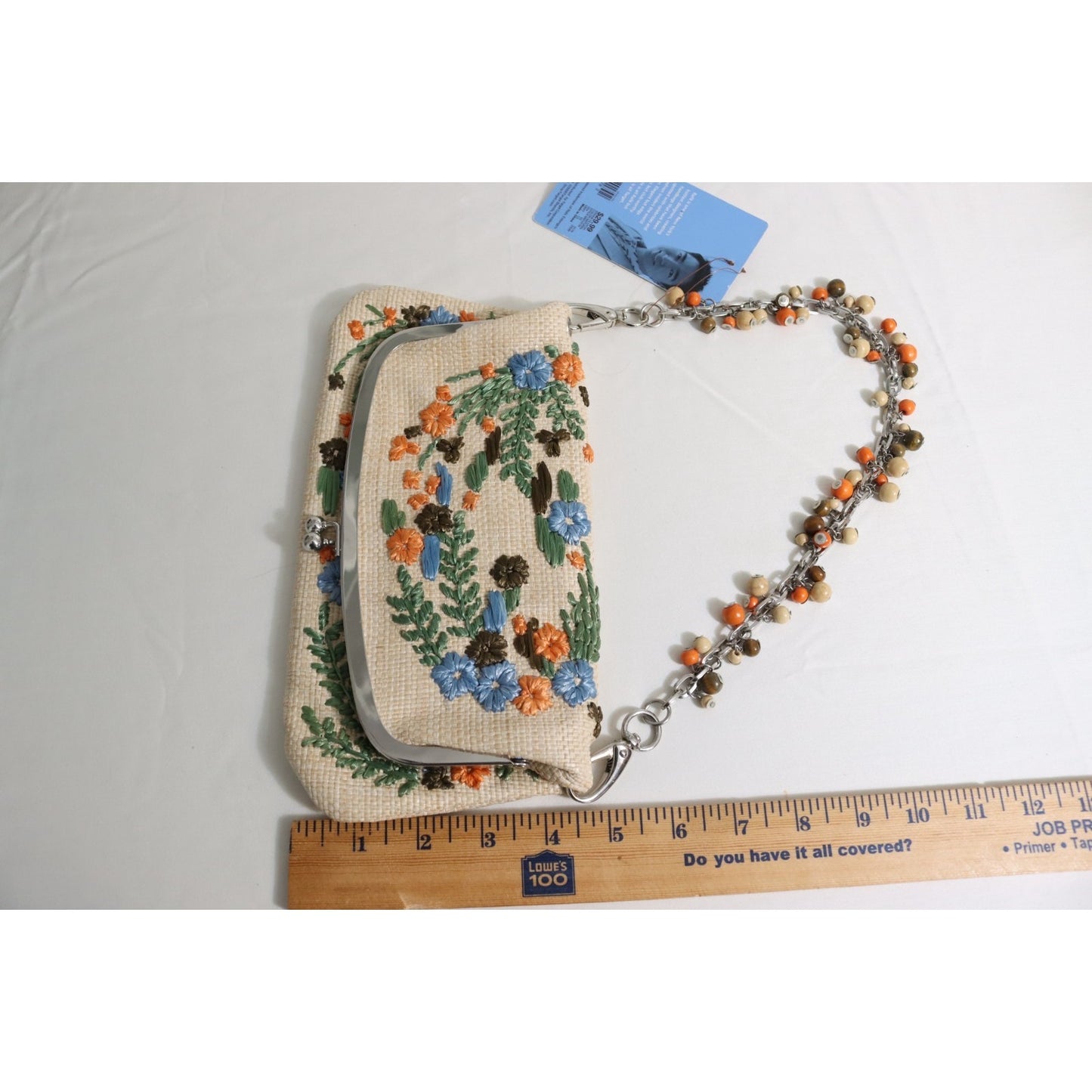 Rafe for Target Straw Embroidery Shoulder Bag