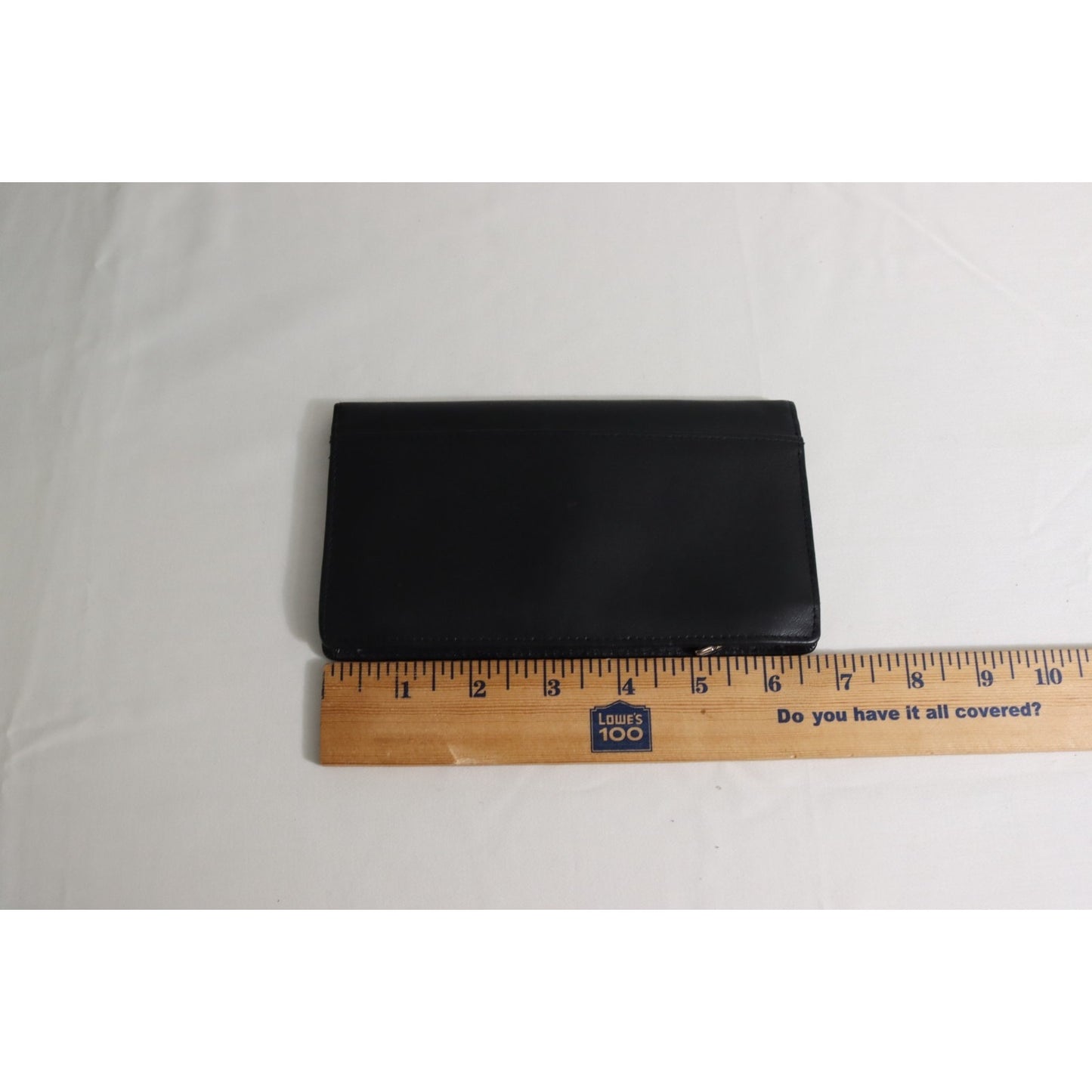 Buxton Black Solid Leather Wallet Credit Card Check