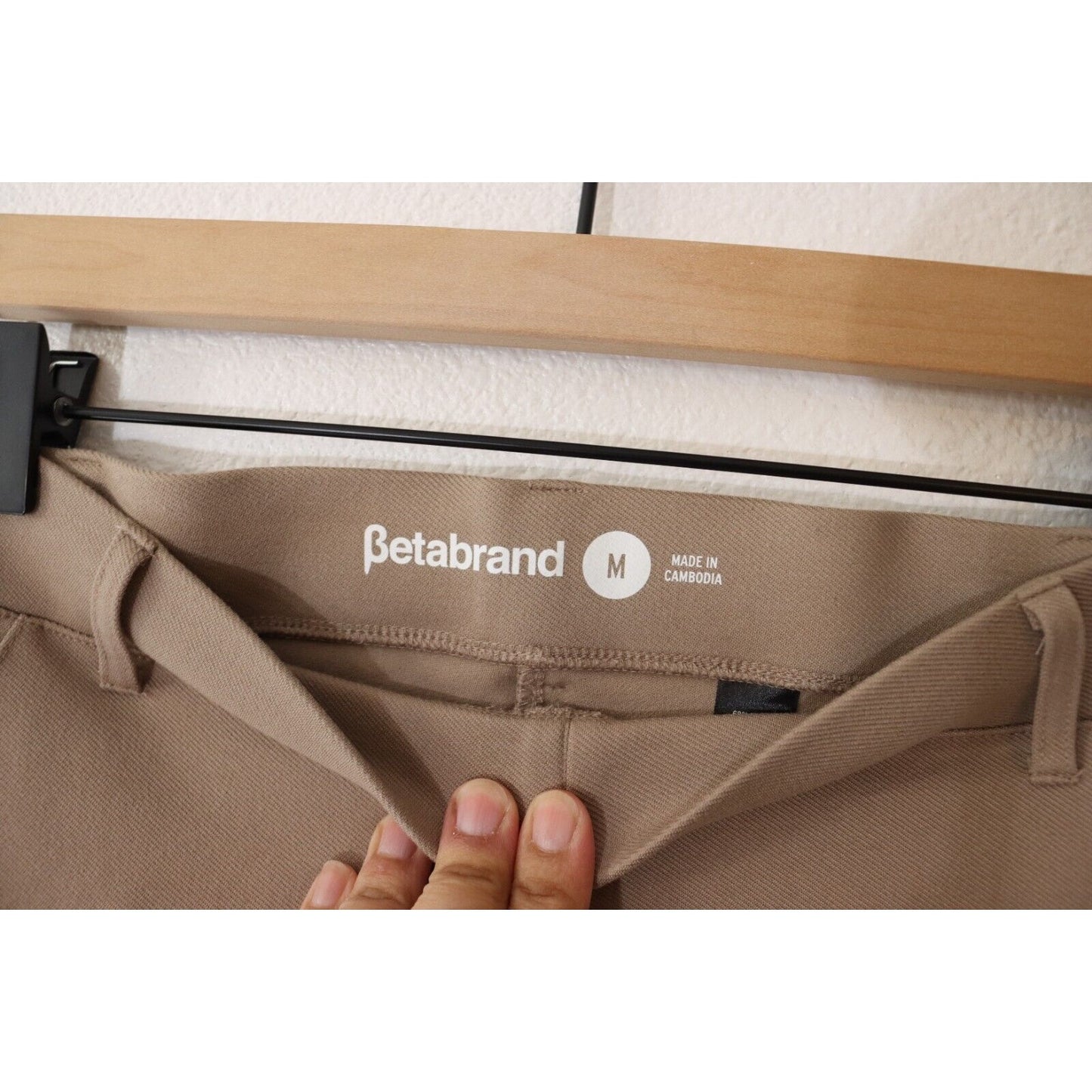 Betabrand Legging Pant Medium Beige