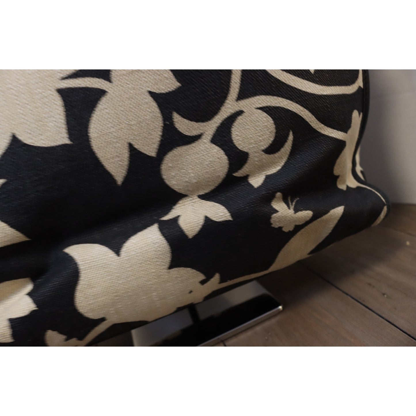 Kate Spade Large Black and White Tote Bag Canvas