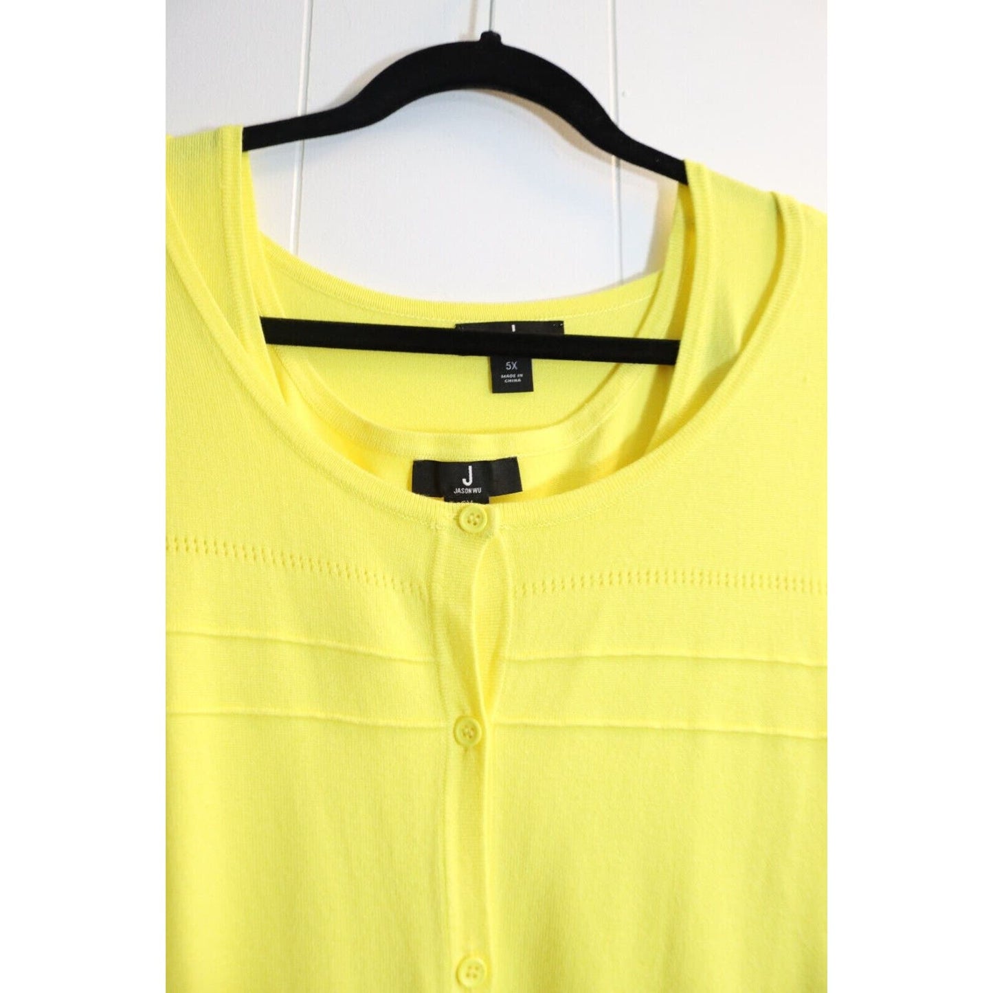 Jason Wu Yellow Cardigan and Tank Set Size 5X