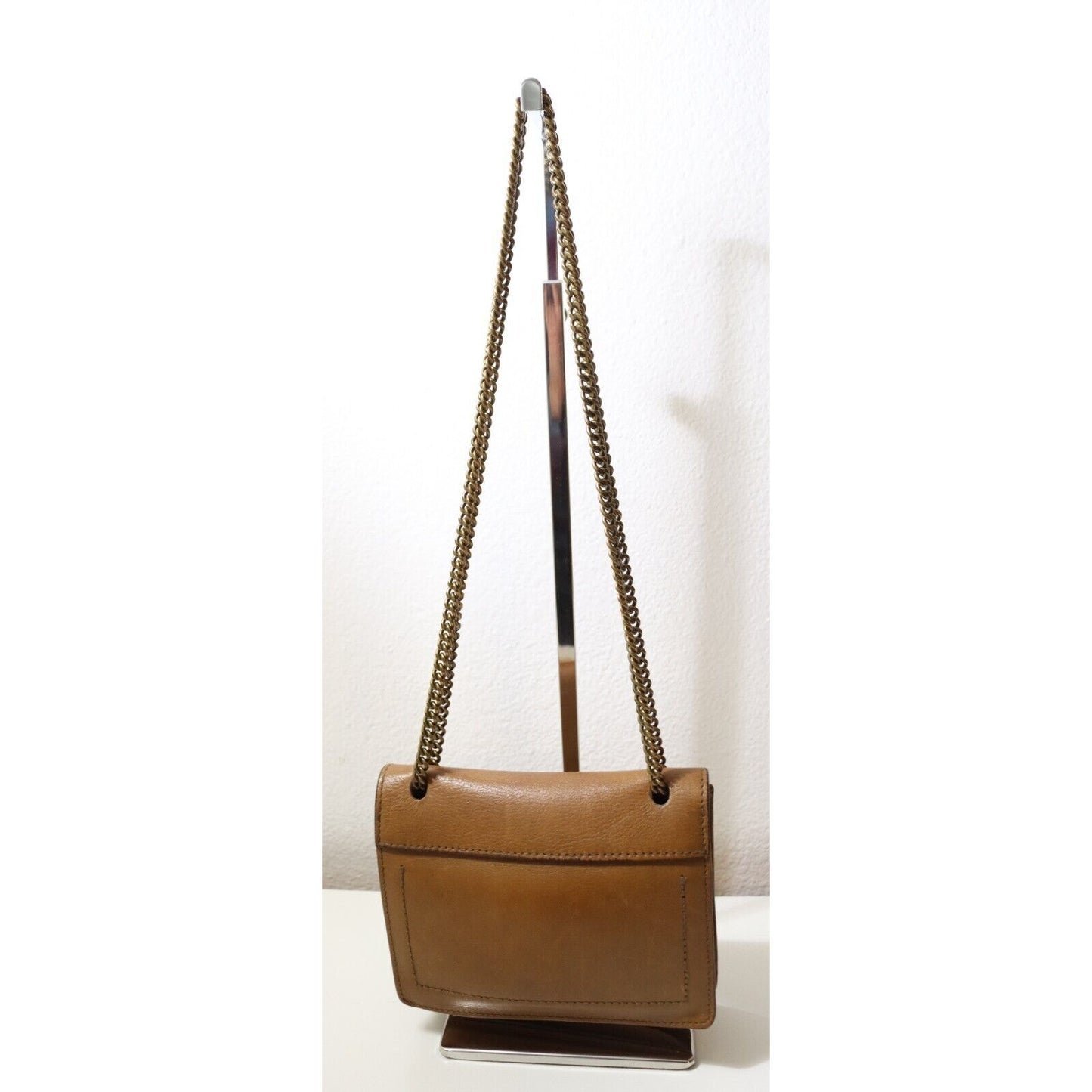 Madewell Leather Unlined Raw Leather Convertable Shoulder/Crossbody