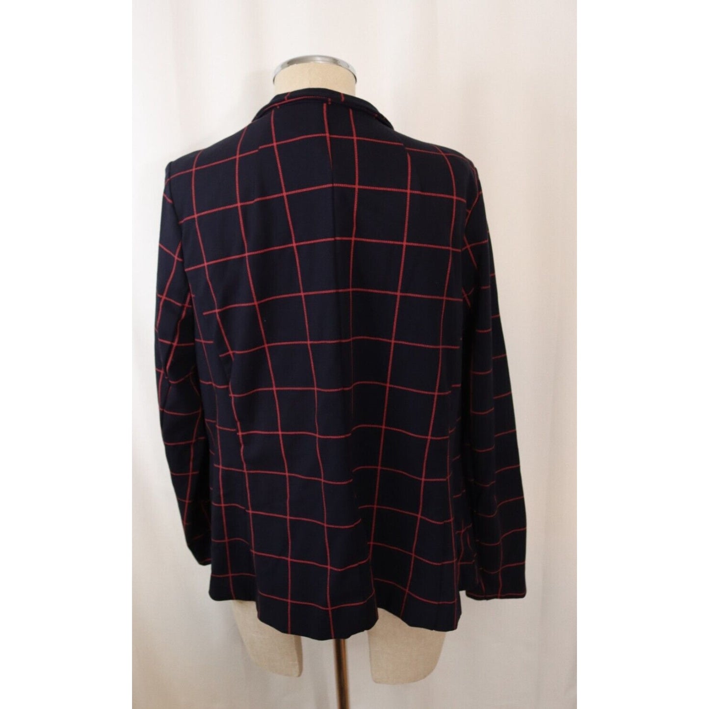 Eloquii Blazer Red and Navy Size 14