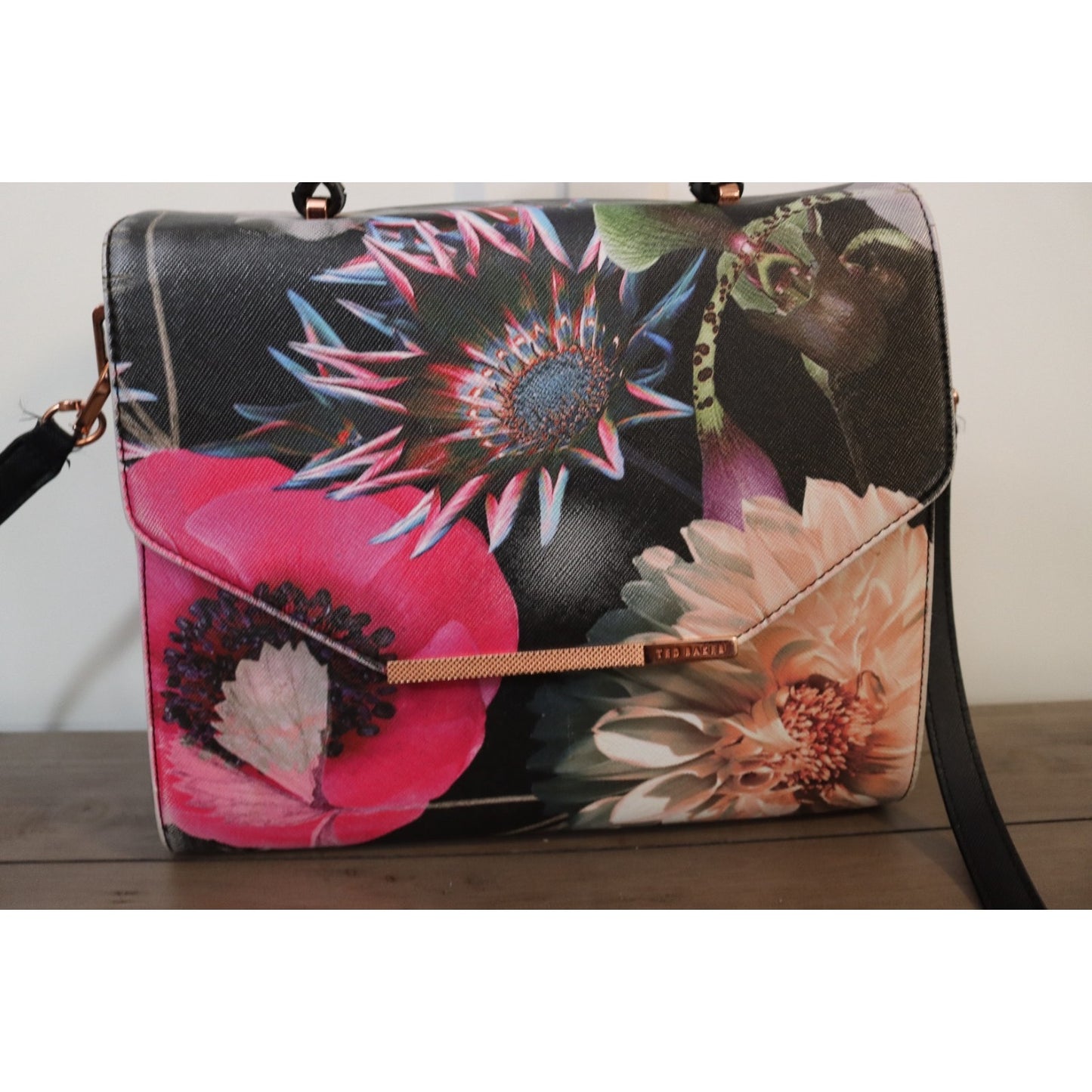 Ted Baker Floral Bag Top Handle/Crossbody