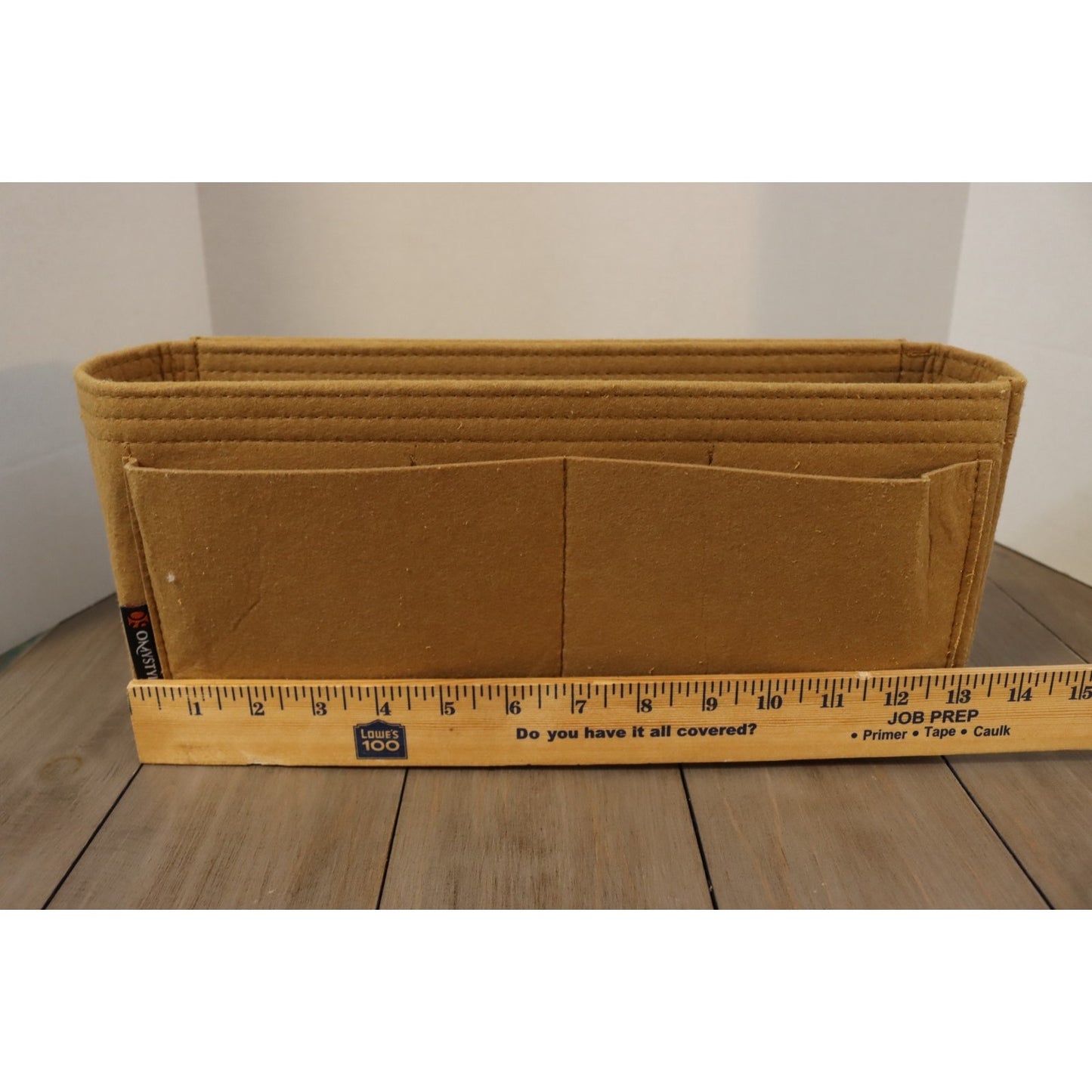 Omystyle Purse Insert Yellow Felt Organizer