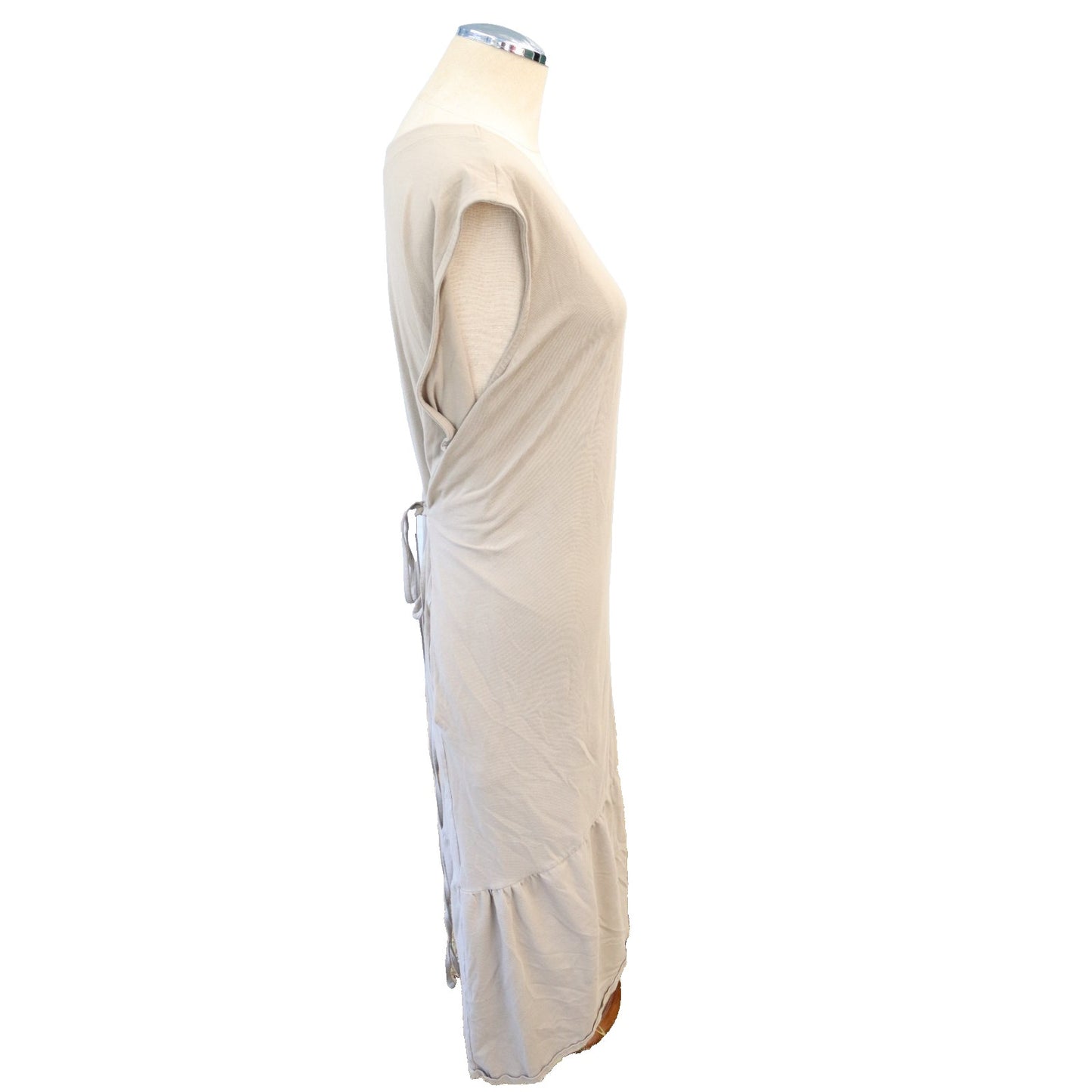 Universal Standard Wrapped Dress Beige Size XL(26/28) Pockets