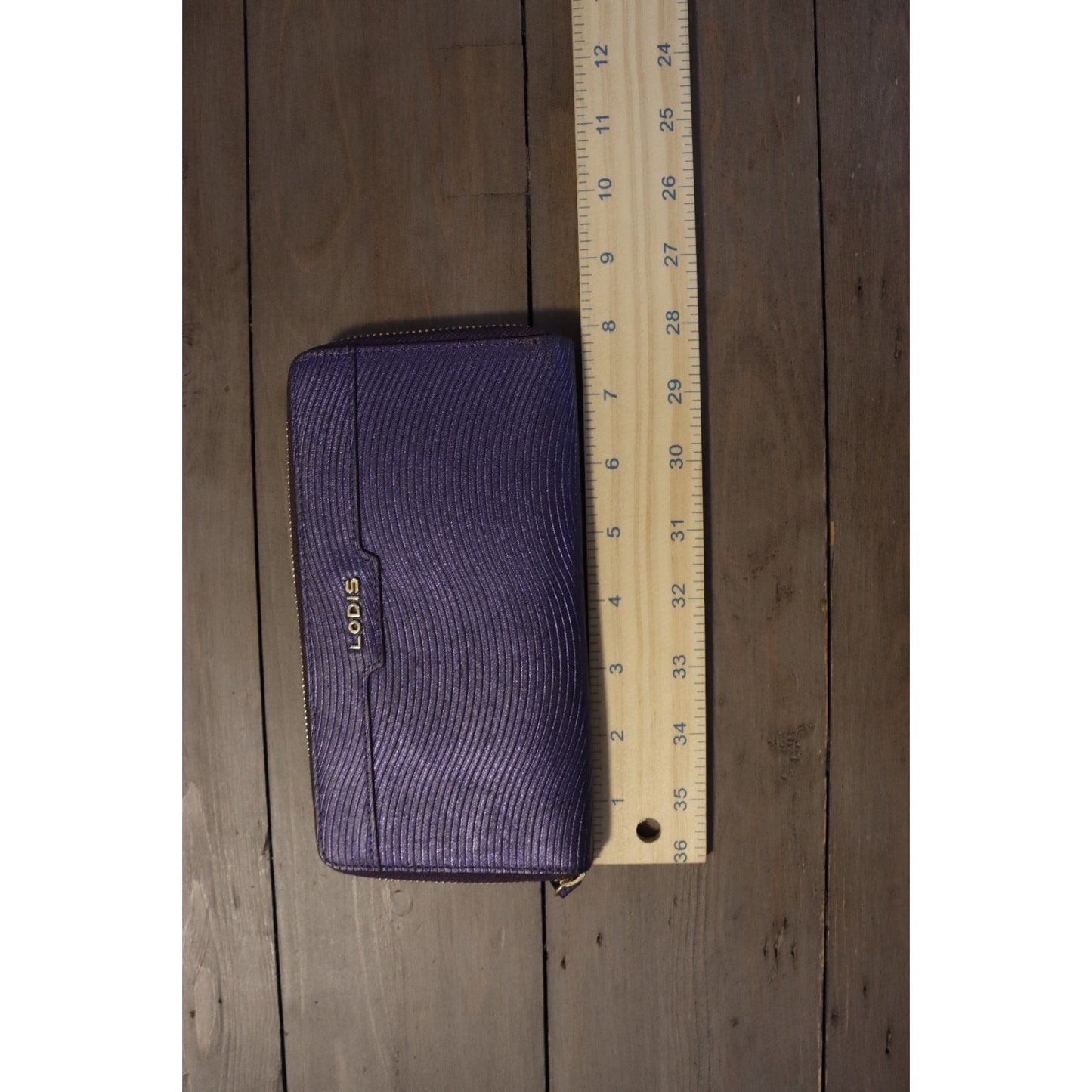 Lodis Purple Wallet Shiny