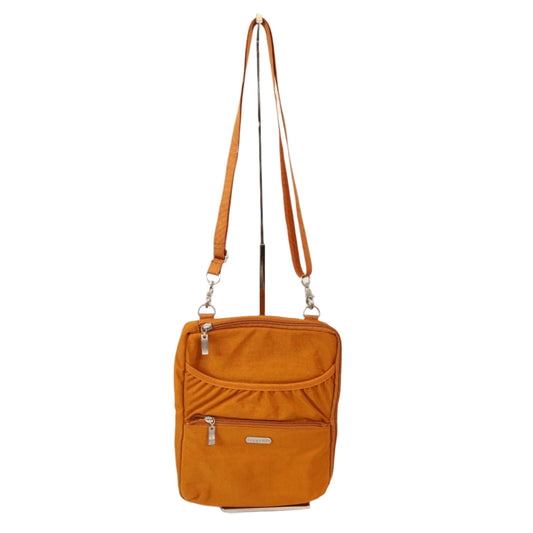 Baggalini Orange Crossbody/Shoulder Book Bag Padded Credit card and Pencil Slot