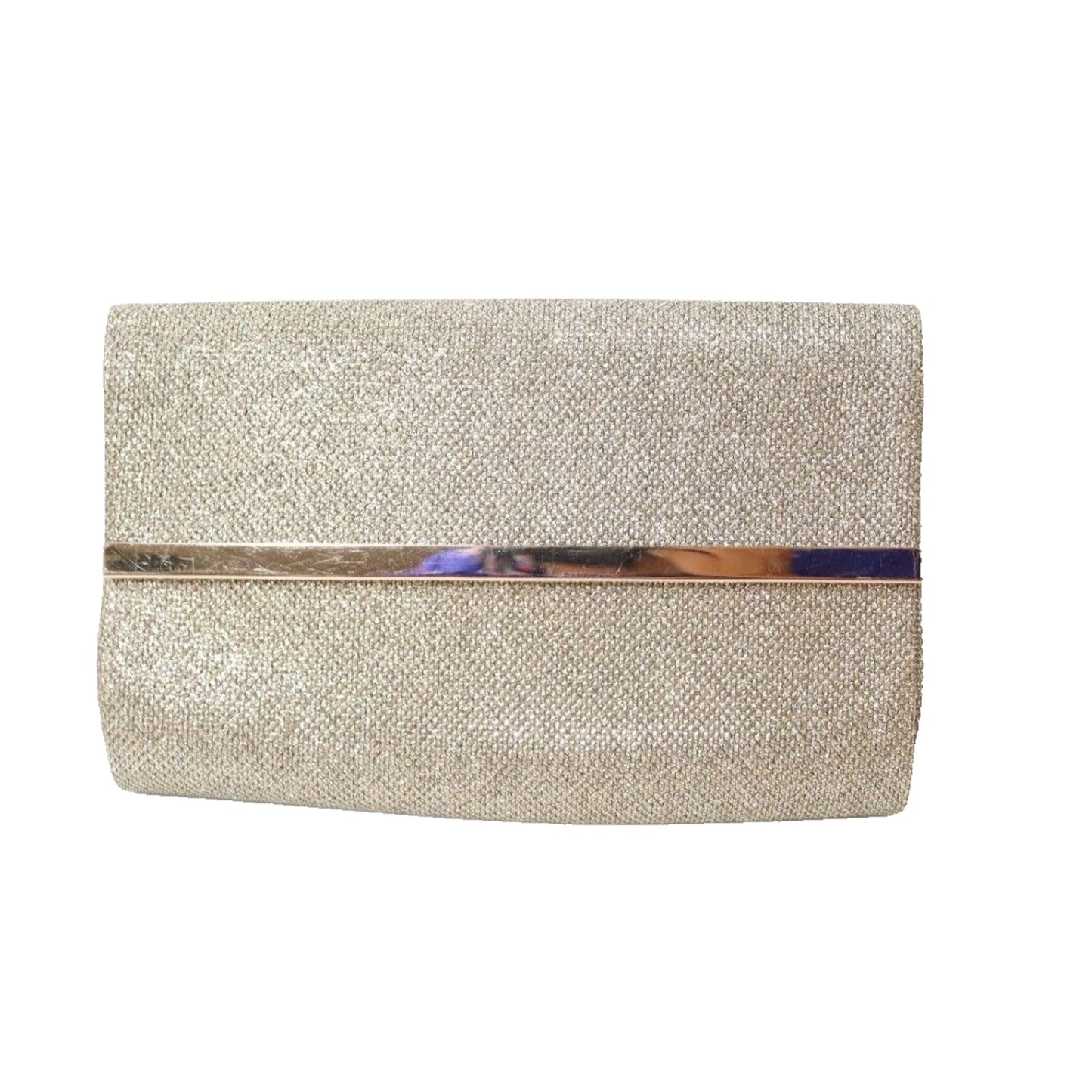 BAREMINERALS Gold Chandelight Glow Evening Clutch Bag Gold