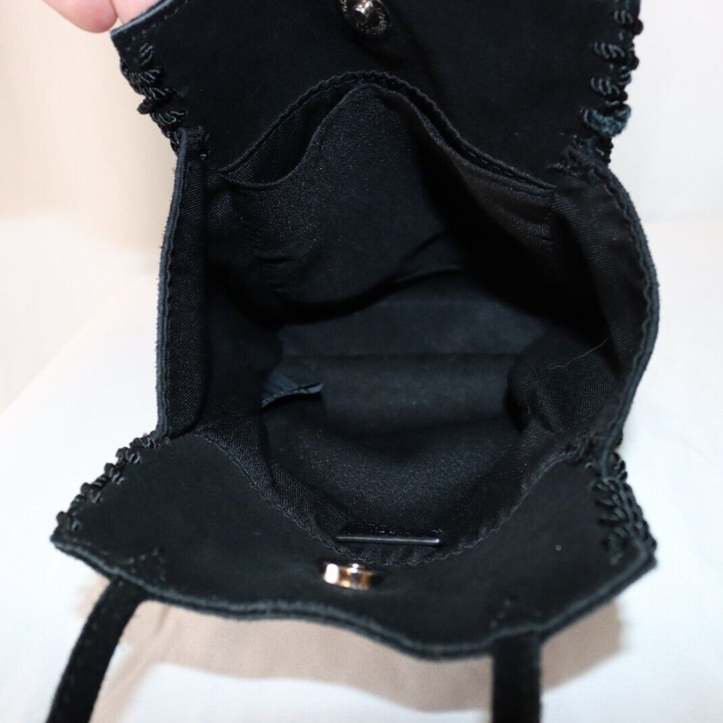 Urban Outfitter Raw Cow Suede Crossbody Bag