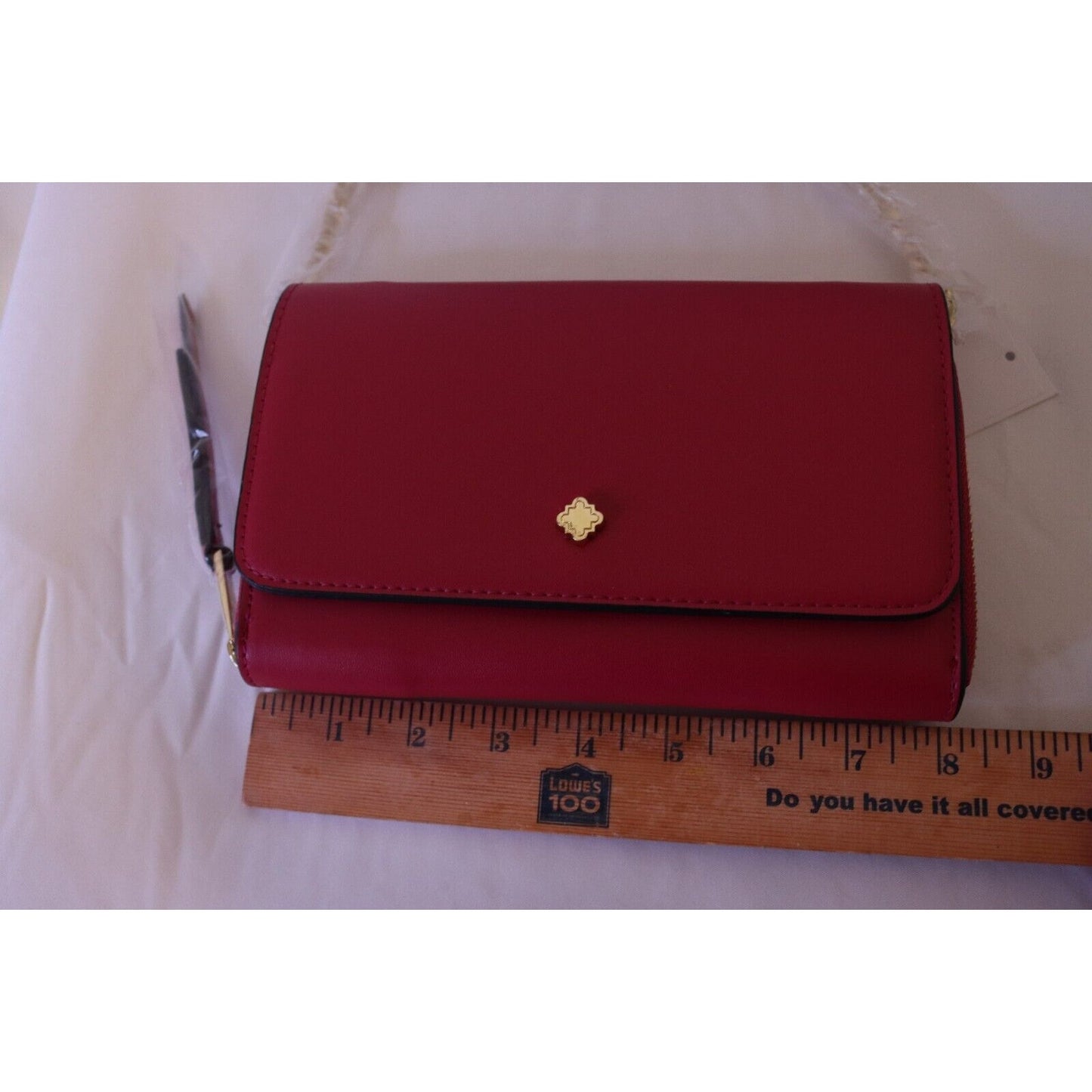 NWT Crown & Ivy Pink Crossbody Purse Convertable Wallet Detactable Strap