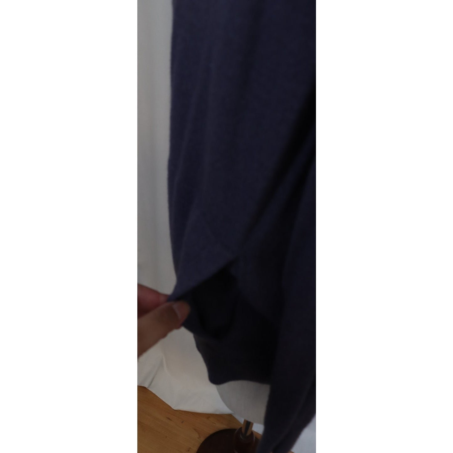 Eileen Fisher Purple Open Cardigan Size Small Merino Wool Long Sleeve