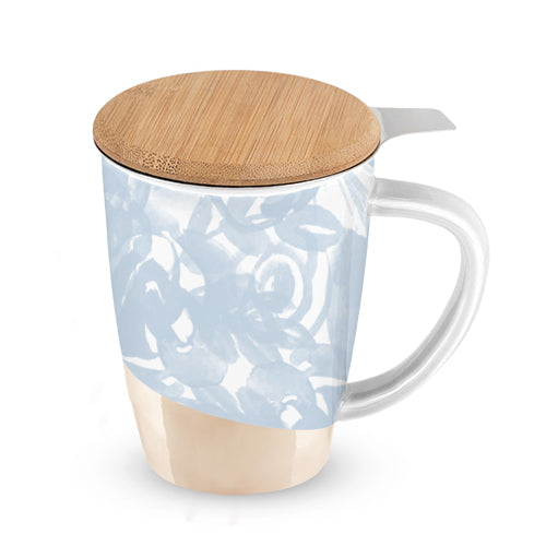 Ceramic Tea Mug -Dusty Blue
