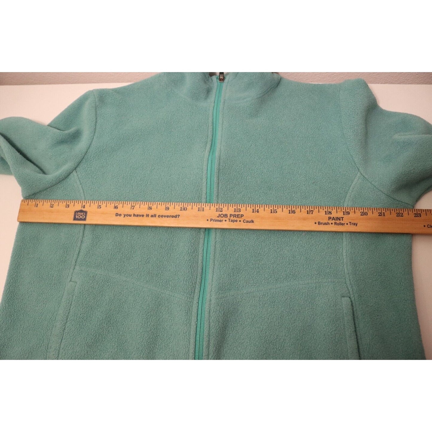 R.E.I. Polartec Sweater XL Full Zip Green Pocket Recycle Polyester