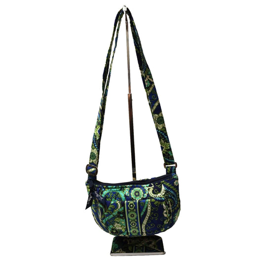 Vera Bradley Rhythm & Blues Lizzy Crossbody Purse Shoulder Bag