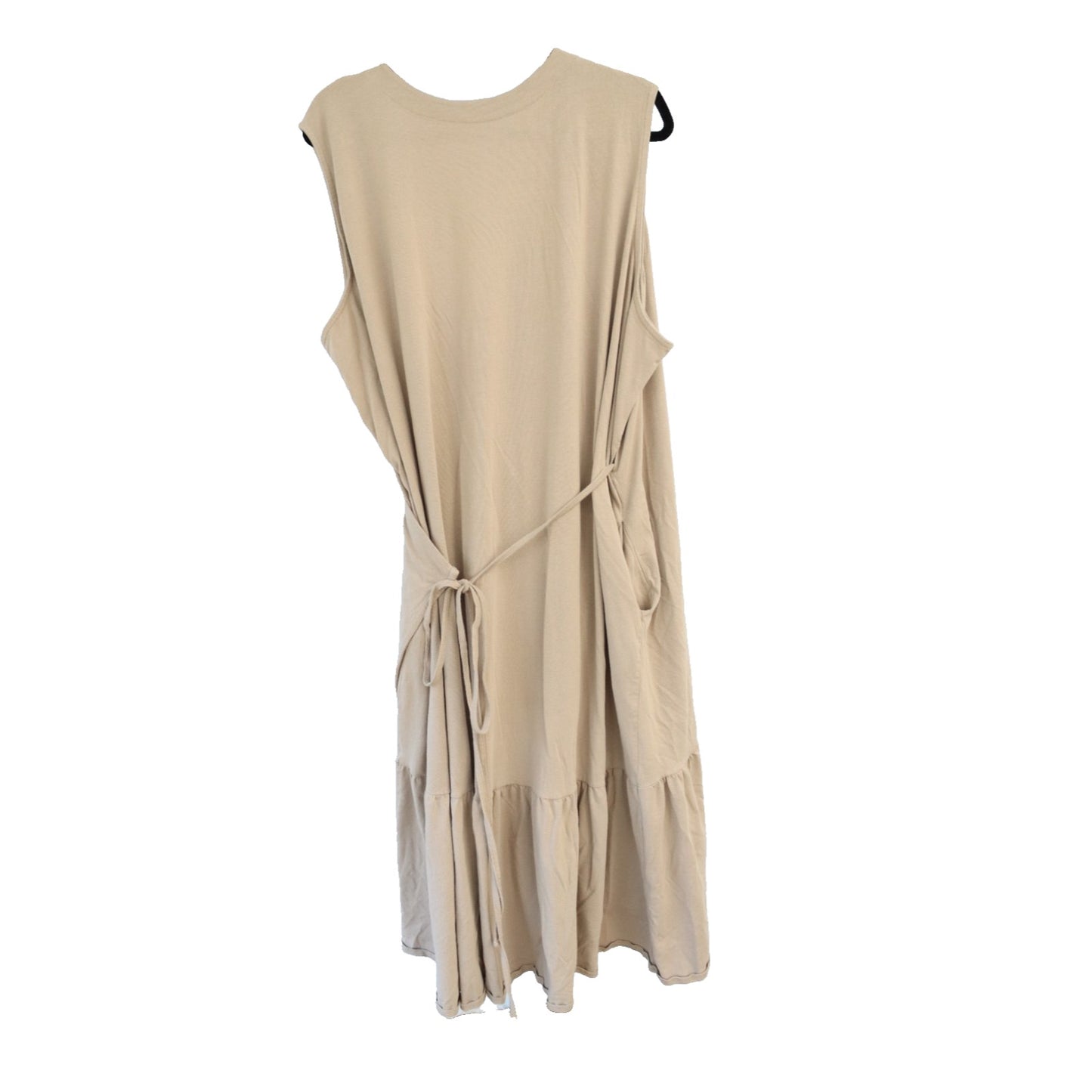 Universal Standard Wrapped Dress Beige Size XL(26/28) Pockets