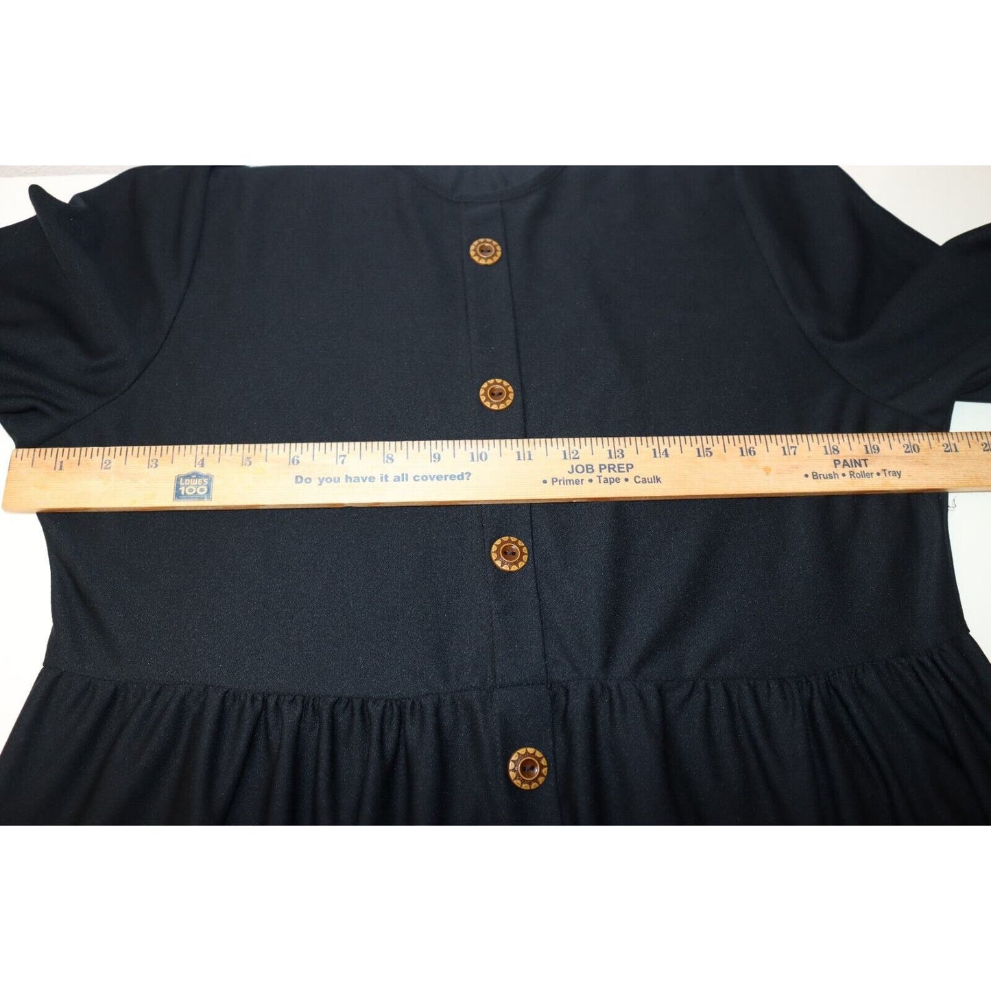ECESUN Maxi Dress Black Abaya Long Sleeve (60)
