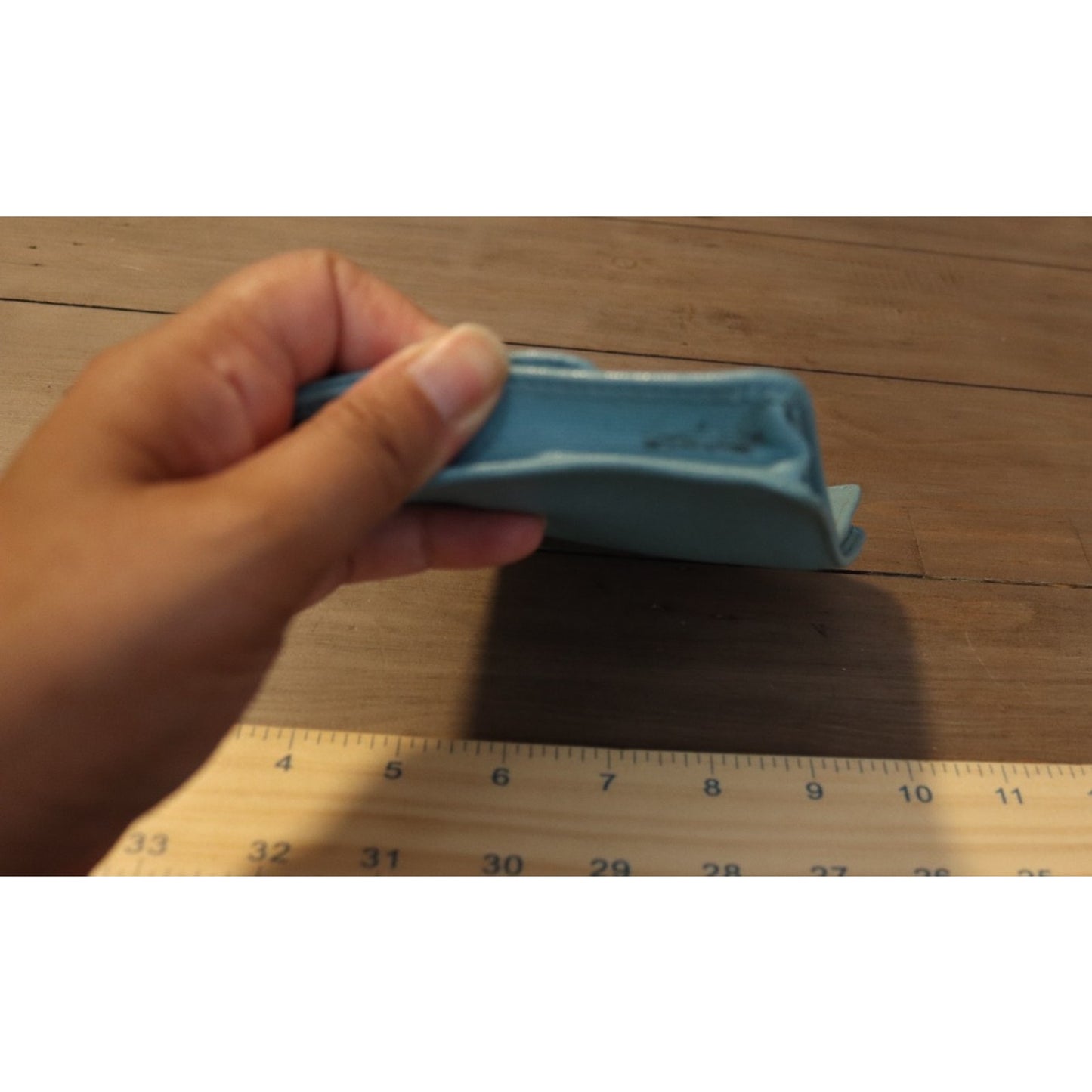 Furla Teal Lethaer Crossbody Small Bag Made in Tusnia