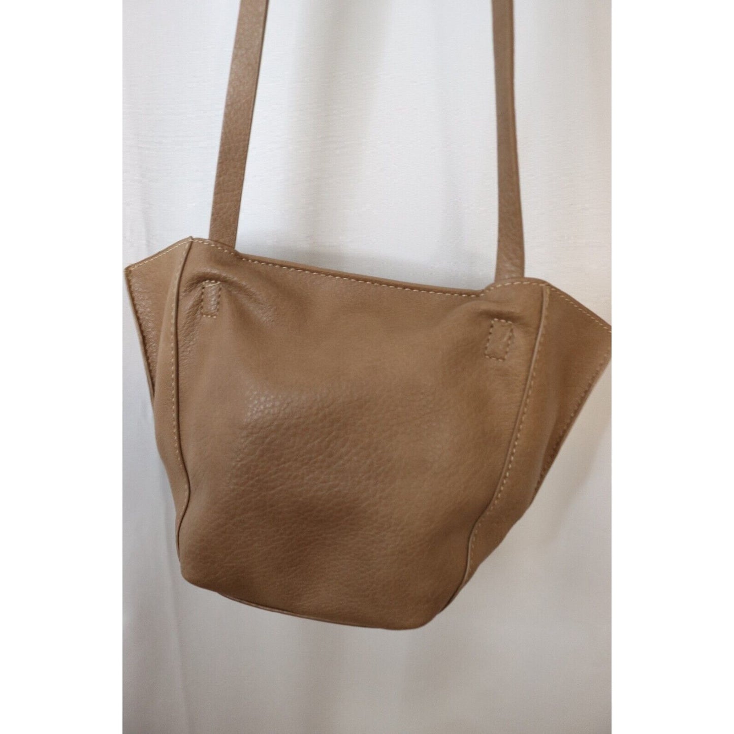 By Antropologie Brown Bag Adjustable Crossbody Strap