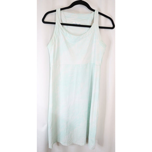 Columbia Dress Small Green and White Sleeveless Activewear