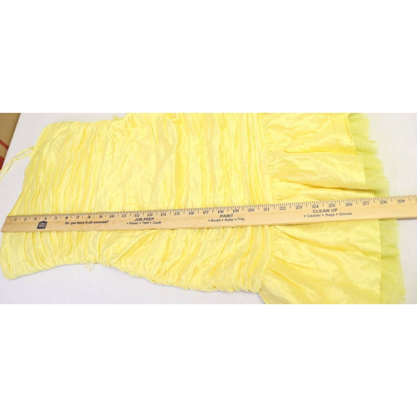 BCBG Maxazria Womens 06 Yellow Sleeveless Bodycon Ruched Mini Dress