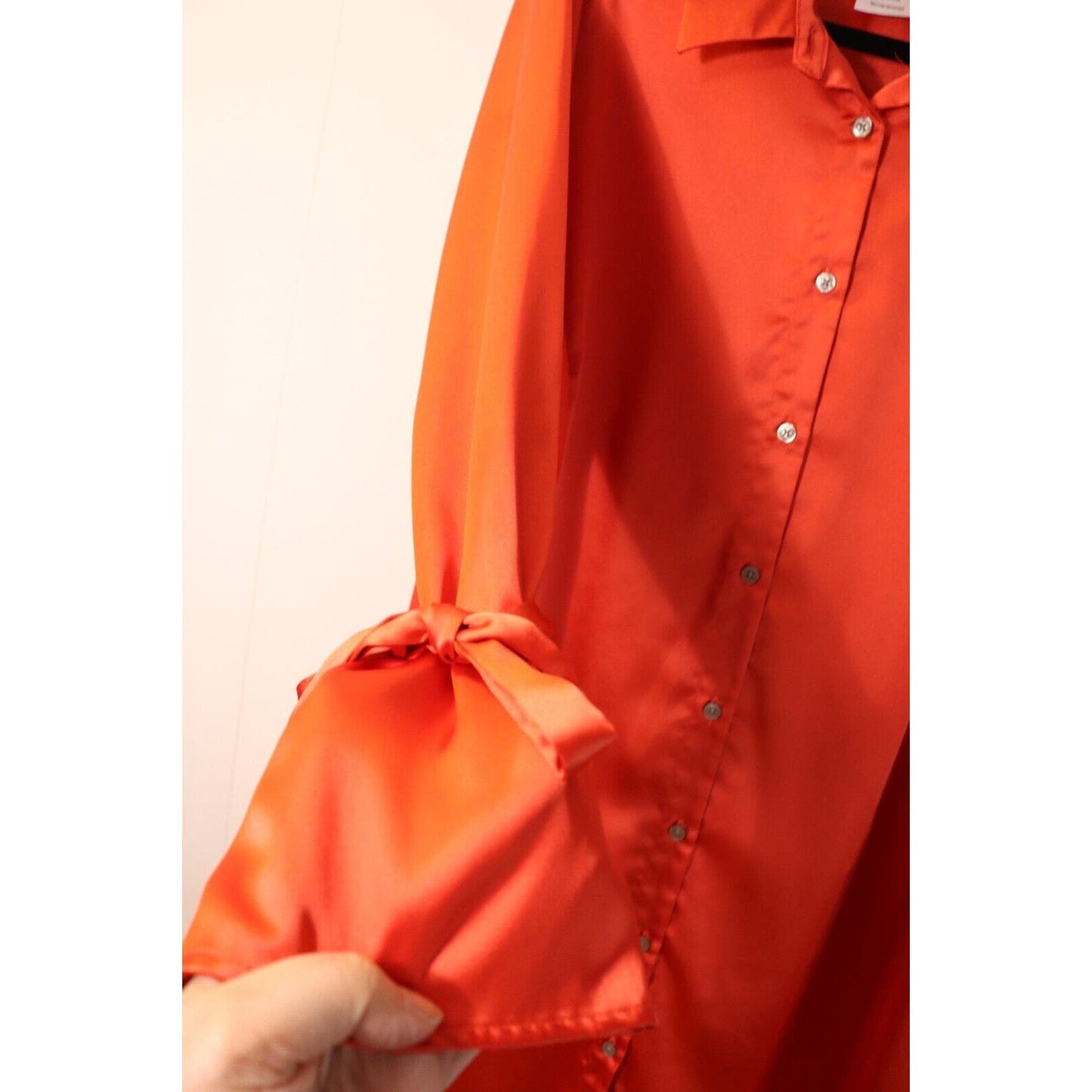Target Orange Dress Button Up Shirt Dress Size XXL Black History Month
