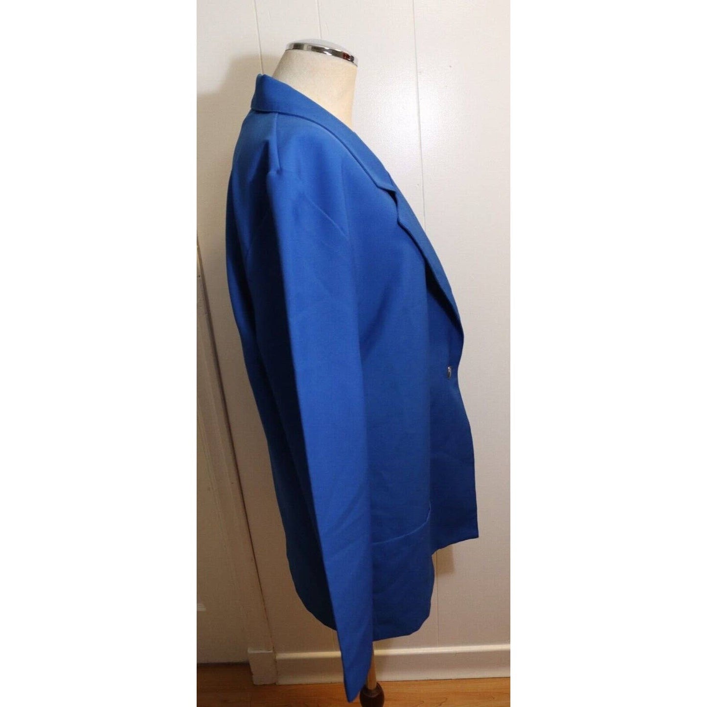 Blair Vintage Blue Blazer Size 12 Lightweight Made in USA