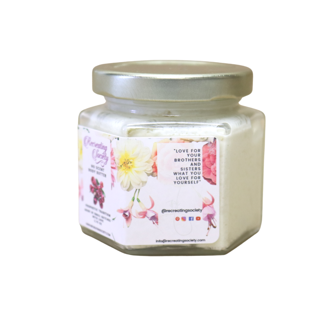 Whipped Body Butter- No Added Scent