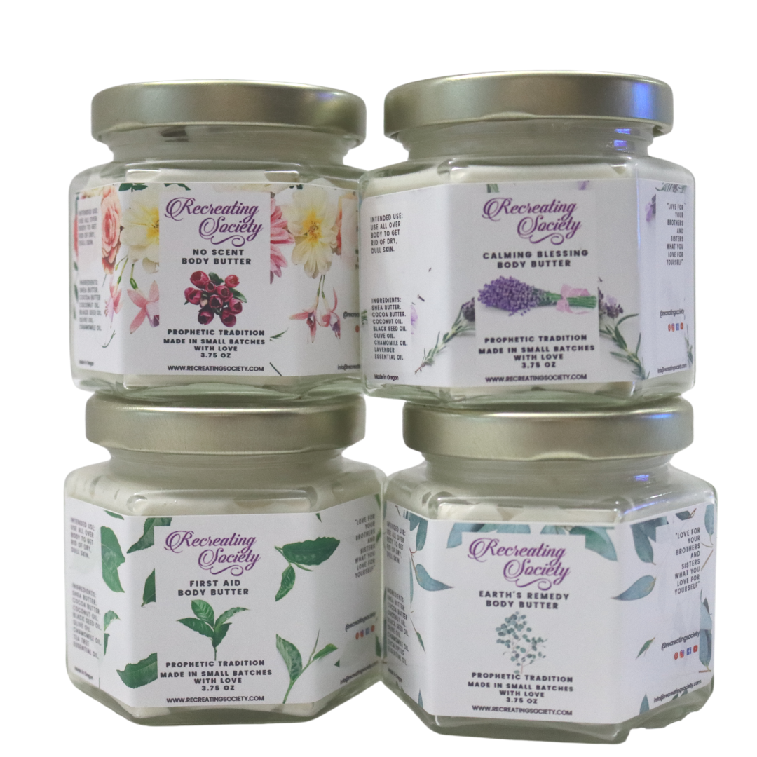 Whipped Body Butter Set of Four 3.75 oz